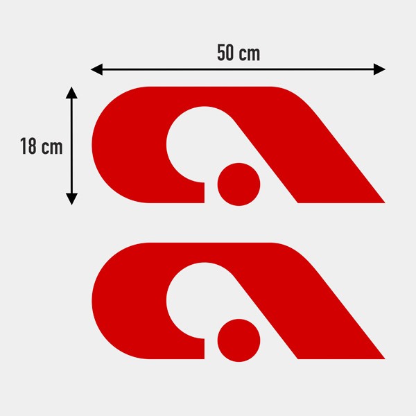 Adesivi per camper: Logo new Adria