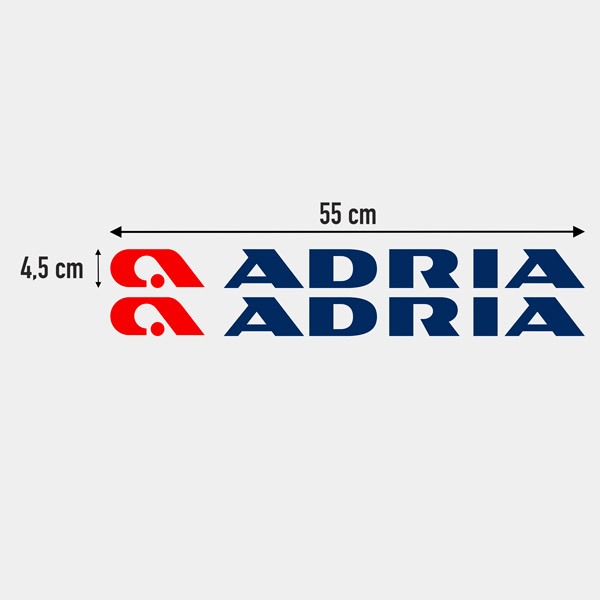 Adesivi per camper: New Adria