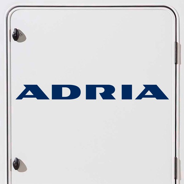 Adesivi per camper: Logo new Adria 2