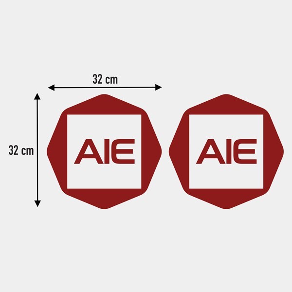 Adesivi per camper: Logo Aie