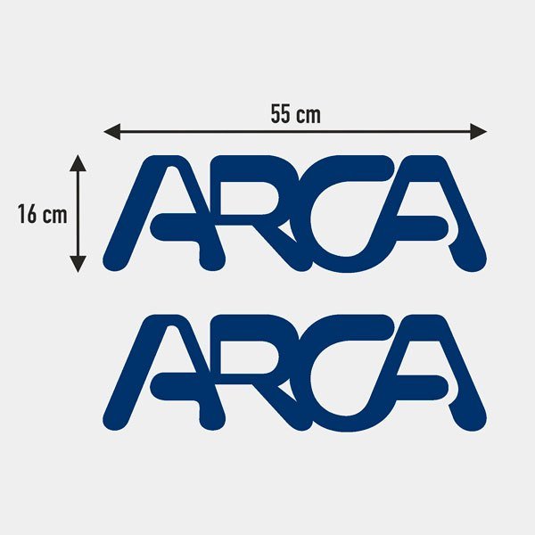 Adesivi per camper: Logo Arca 2