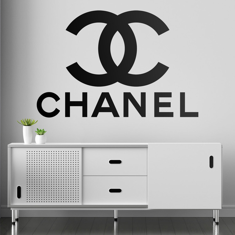 Adesivi per Auto e Moto: Adesivo decorativo logo Chanel