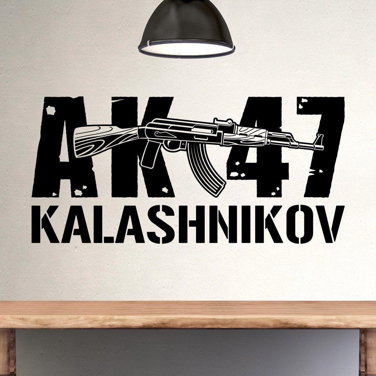 Adesivi Murali: AK 47 Kalashnikov 2