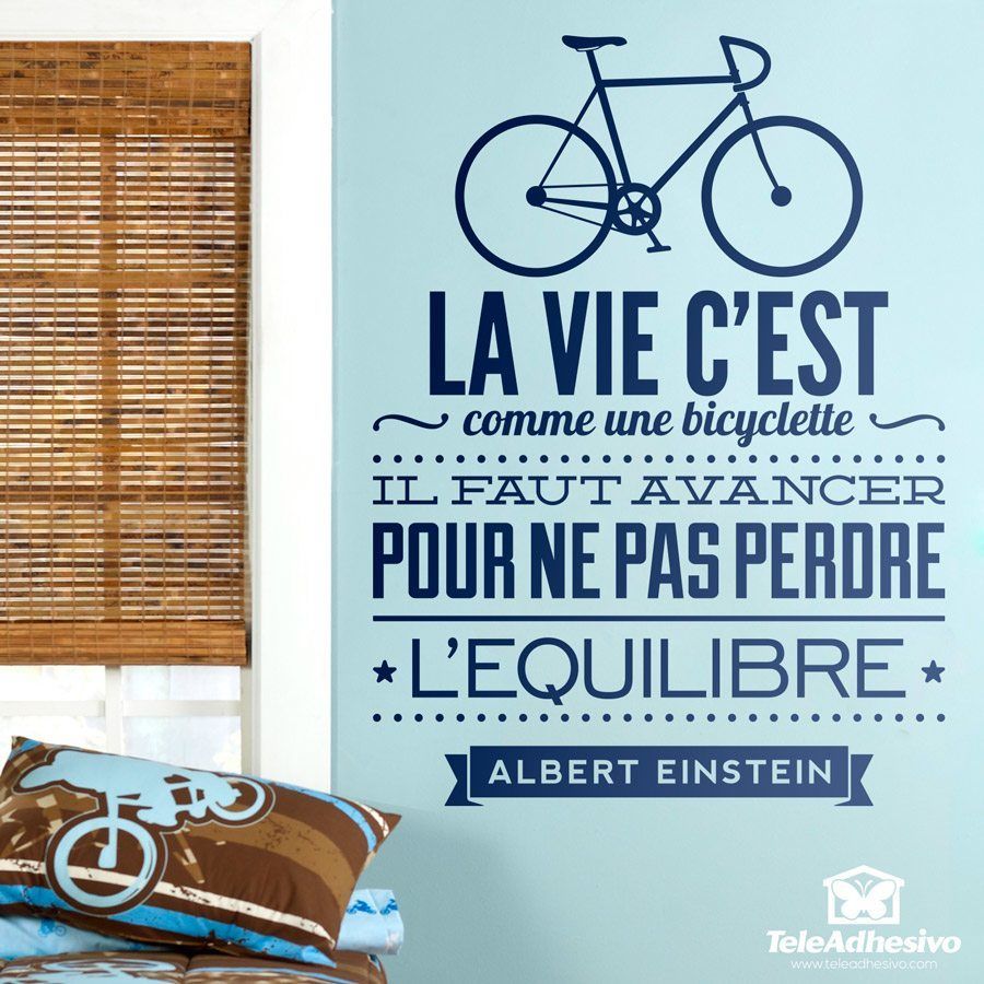 einstein vie bicyclette