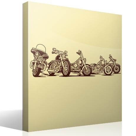 Adesivo Murale 5 Harley Davidson Moto | StickersMurali.com