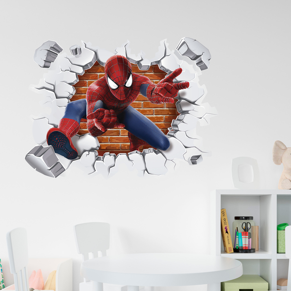 Adesivi murali bambini SpiderMan