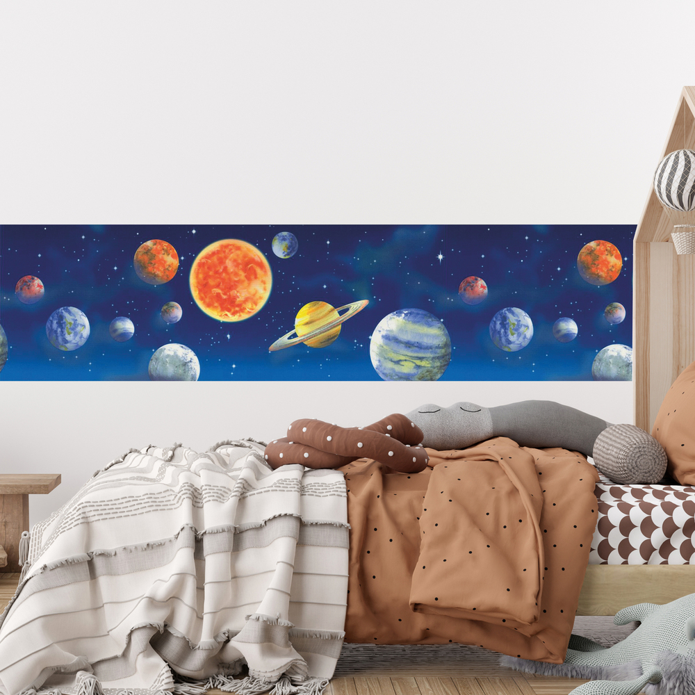 Adesivi Murali Bambini, Removibile Adesivi da Parete Sistema Solare, 2  Pezzi Adesivi Murali Camera da Letto per Bambini, Decorazioni Parete  Stickers Pianeta Astronauta : : Prima infanzia