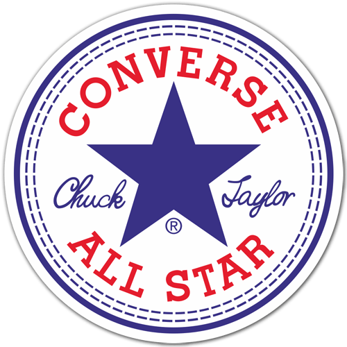 Adesivo Converse All Star | StickersMurali.com