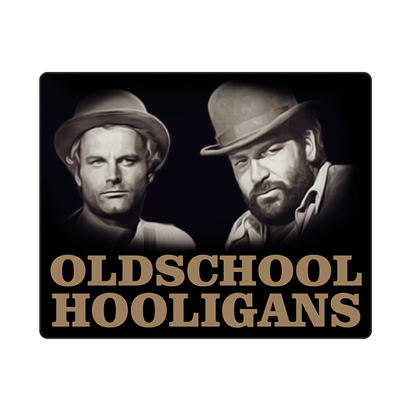 Adesivi per Auto e Moto: Hooligans Old School Bud Spencer