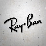 Adesivi per Auto e Moto: Ray Ban 2