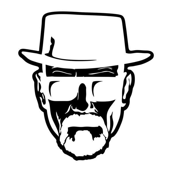 Adesivi per Auto e Moto: Breaking Bad Heisenberg