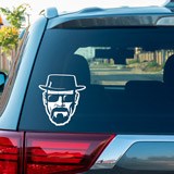 Adesivi per Auto e Moto: Breaking Bad Heisenberg 2