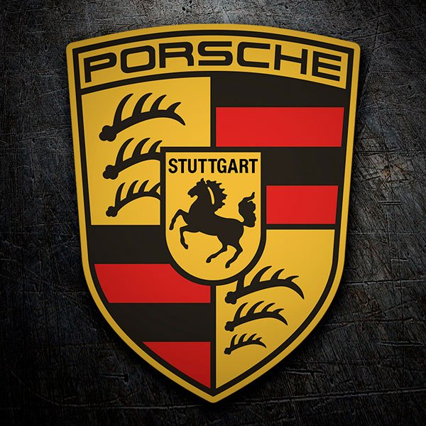 Adesivi per Auto e Moto: Logo Porsche