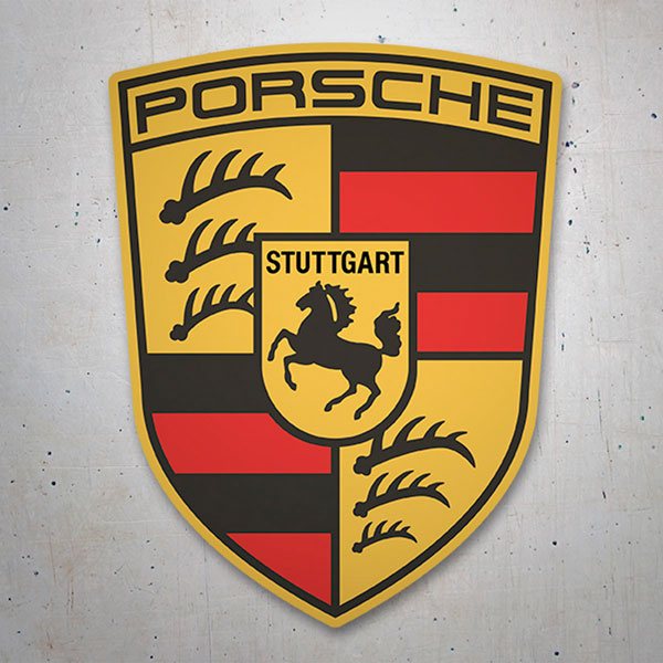 Adesivi per Auto e Moto: Logo Porsche