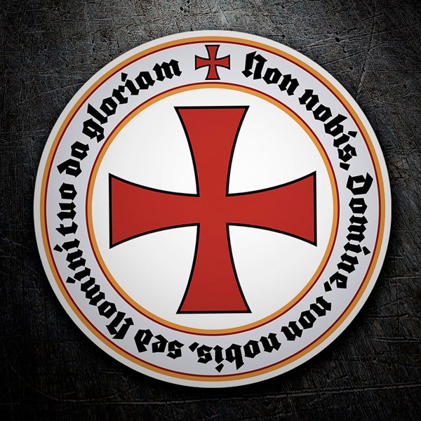 Adesivi per Auto e Moto: Croce Templare