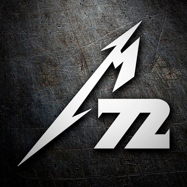 Adesivi per Auto e Moto: Metallica 72