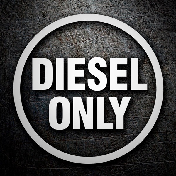 Adesivi per camper: Diesel Only 2