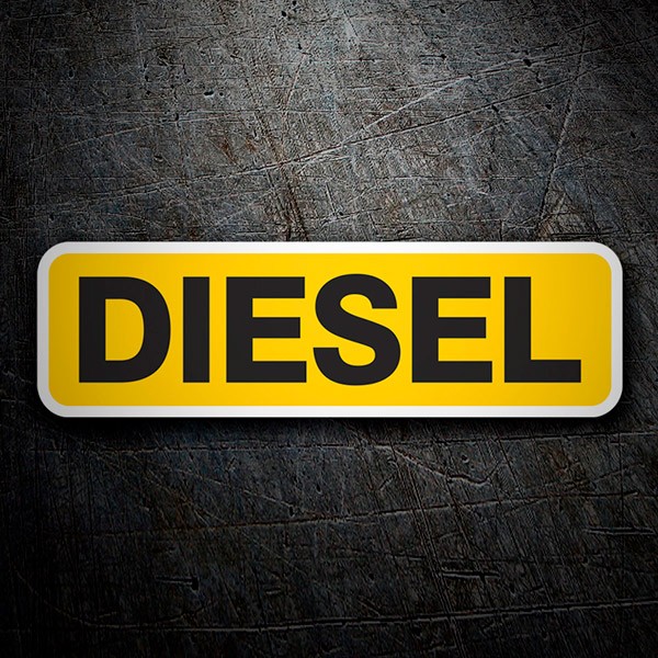 Adesivi per camper: Diesel