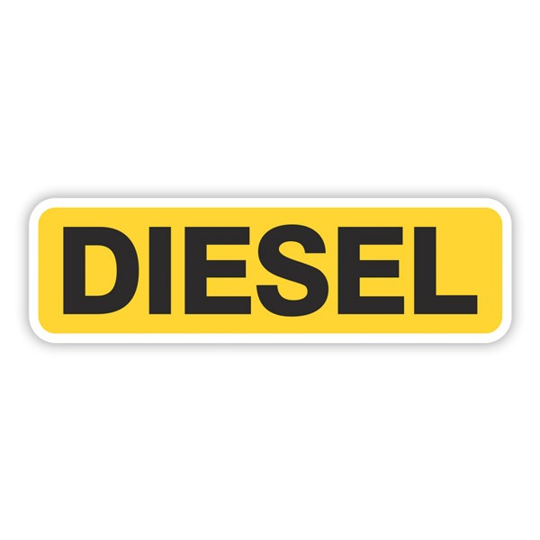 Adesivi per camper: Diesel