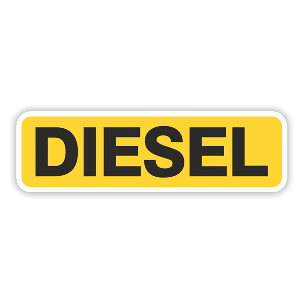 Adesivi per camper: Diesel