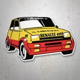 Adesivi per Auto e Moto: Design classico Renault 5 Copa Calberson 3