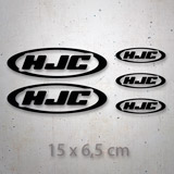 Adesivi per Auto e Moto: Set 5X HJC 2