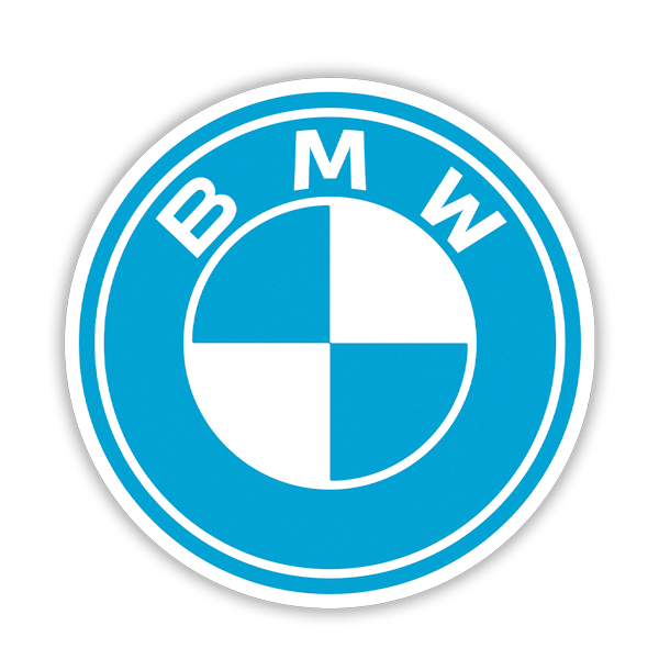 Adesivi per Auto e Moto: Logo BMW 3