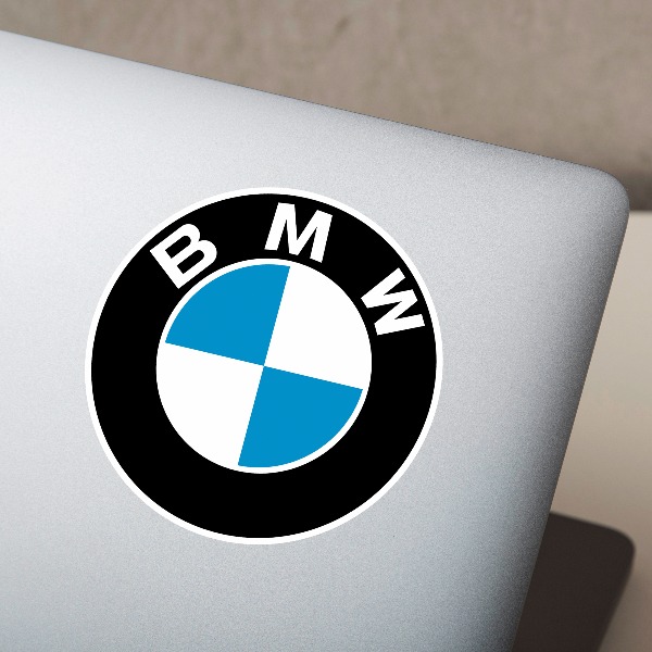 Adesivi per Auto e Moto: Emblema BMW Classico Retrò