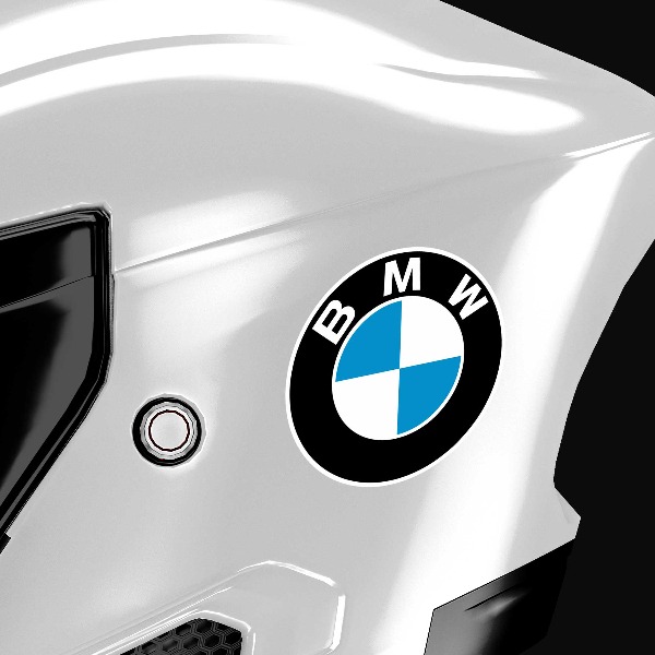 Adesivi per Auto e Moto: Emblema BMW Classico Retrò