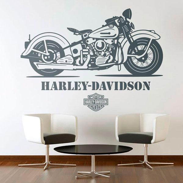 Adesivo Murale Harley Davidson Big Twins | StickersMurali.com