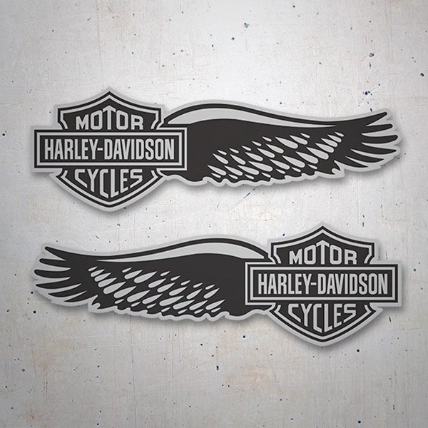 Adesivo Kit Ali Harley Davidson | StickersMurali.com