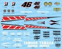 Adesivi per Auto e Moto: Kit Yamaha 50th Anniversary Valencia 2005 4