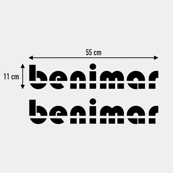 Adesivi per camper: Benimar 2