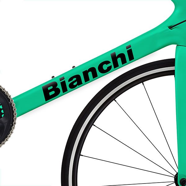 Set 11X Adesivi di biciclette strada bike Bianchi