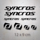 Adesivi per Auto e Moto: Set 8X Syncros 2