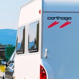 Adesivi per camper: Carthago 2