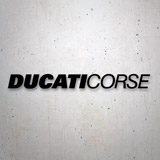 Adesivi per Auto e Moto: Ducati Corse II 2