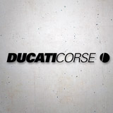 Adesivi per Auto e Moto: Ducati Corse III 2