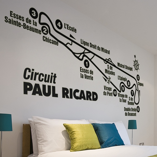 Adesivi Murali: Circuito Paul Ricard