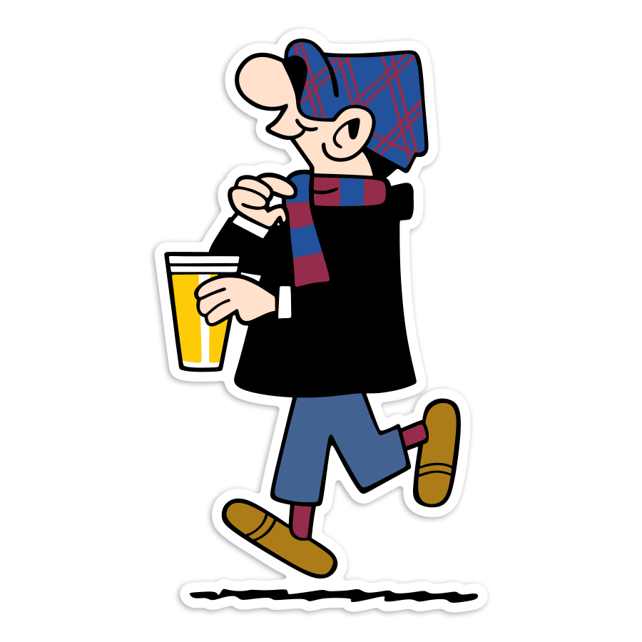 Adesivi per Auto e Moto: Andy Capp Ultra FC Barcellona