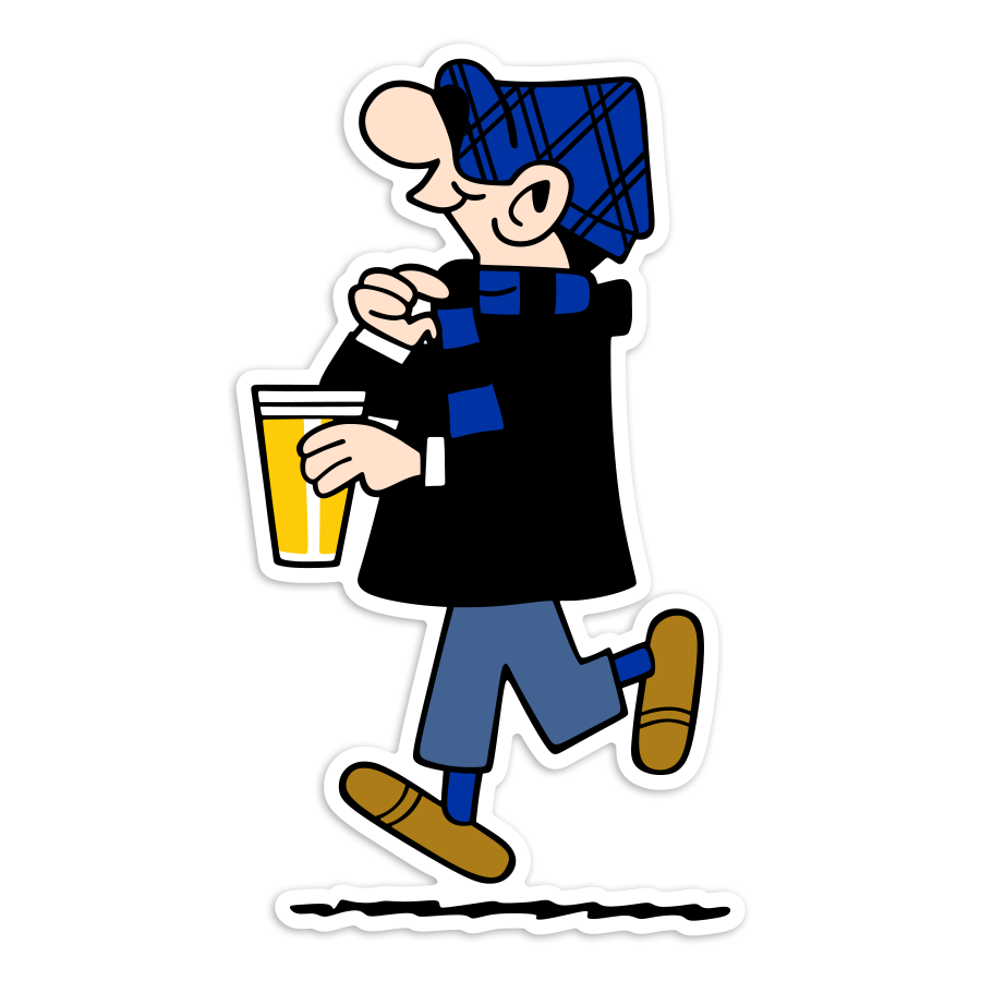 Adesivi per Auto e Moto: Andy Capp Ultra Inter Milán