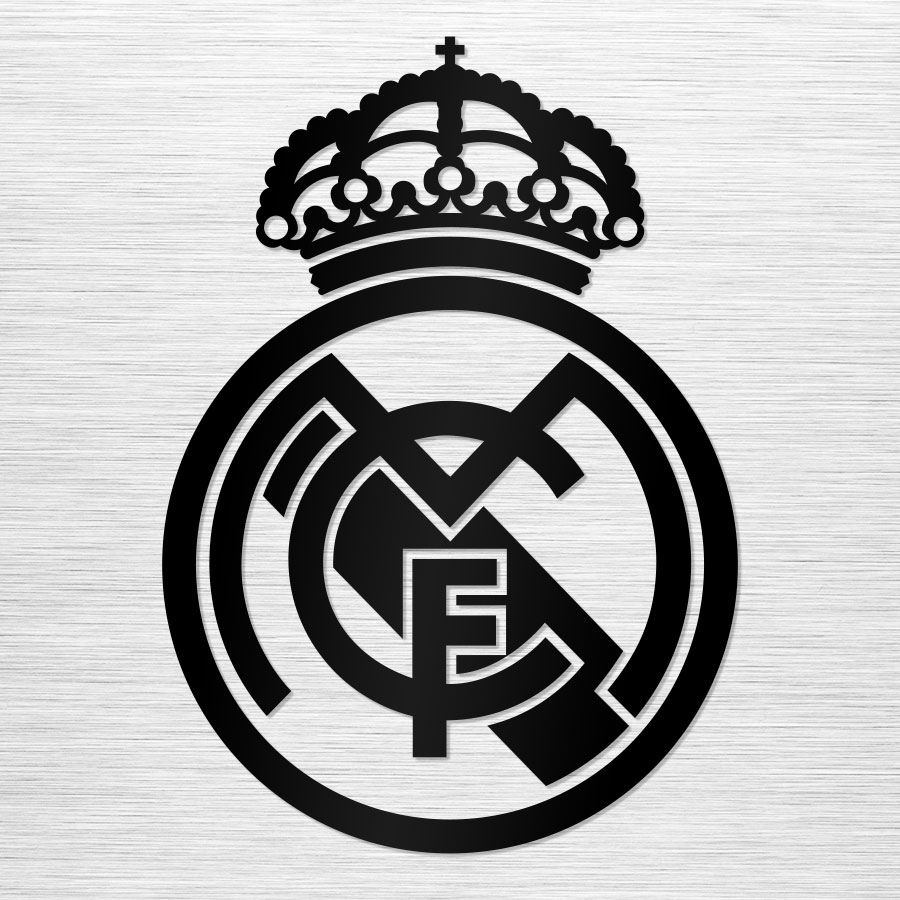 Adesivi per Auto e Moto: Stemma del Real Madrid CF