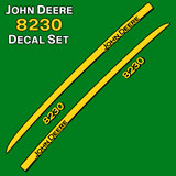 Adesivi per Auto e Moto: John Deere 8230 Strisce laterali 3