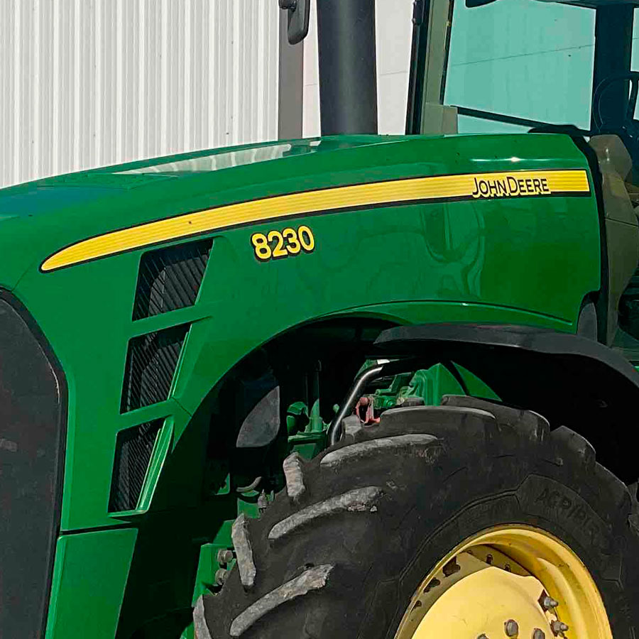 Adesivi per Auto e Moto: John Deere 8230 Strisce laterali