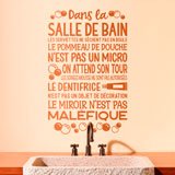 Adesivi Murali: Dans la Salle de Bain 2