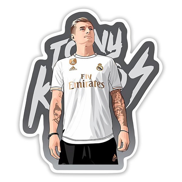 Adesivi per Auto e Moto: Toni Kroos