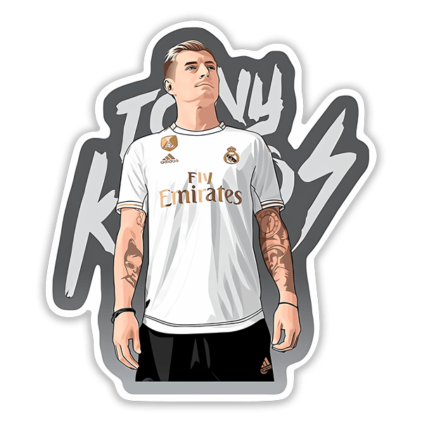 Adesivi per Auto e Moto: Toni Kroos