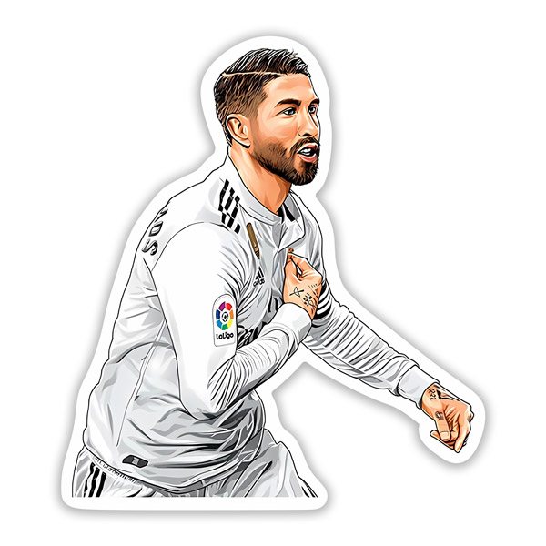 Adesivi per Auto e Moto: Sergio Ramos