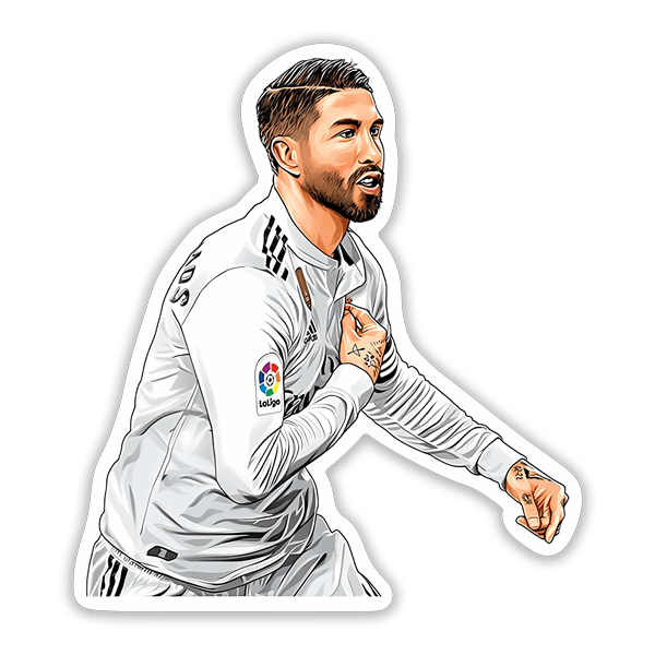 Adesivi per Auto e Moto: Sergio Ramos