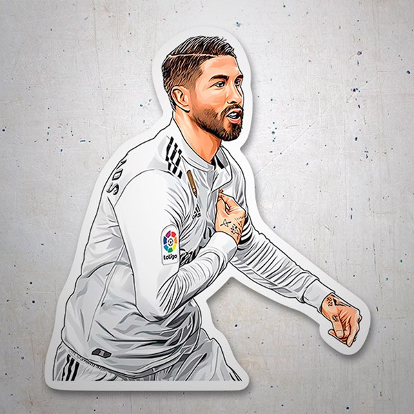 Adesivi per Auto e Moto: Sergio Ramos